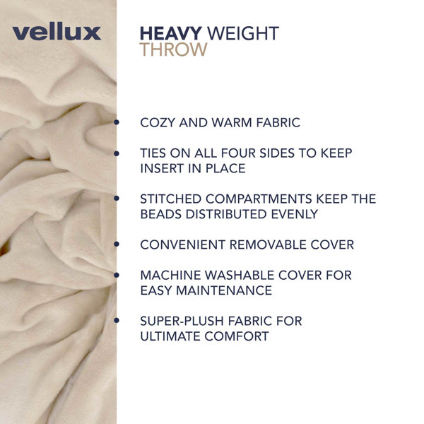 Vellux Weighted Throw Blanket & Reviews Wayfair
